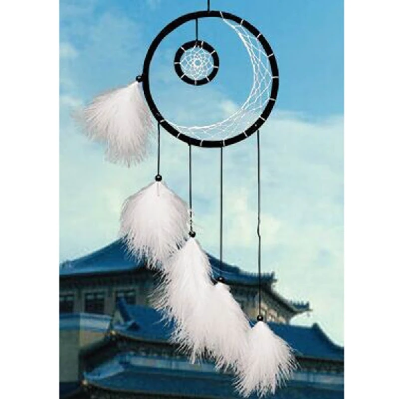1 шт. Dream Catcher Home Decor белое перо Ловец снов ветер куранты индийский стиль
