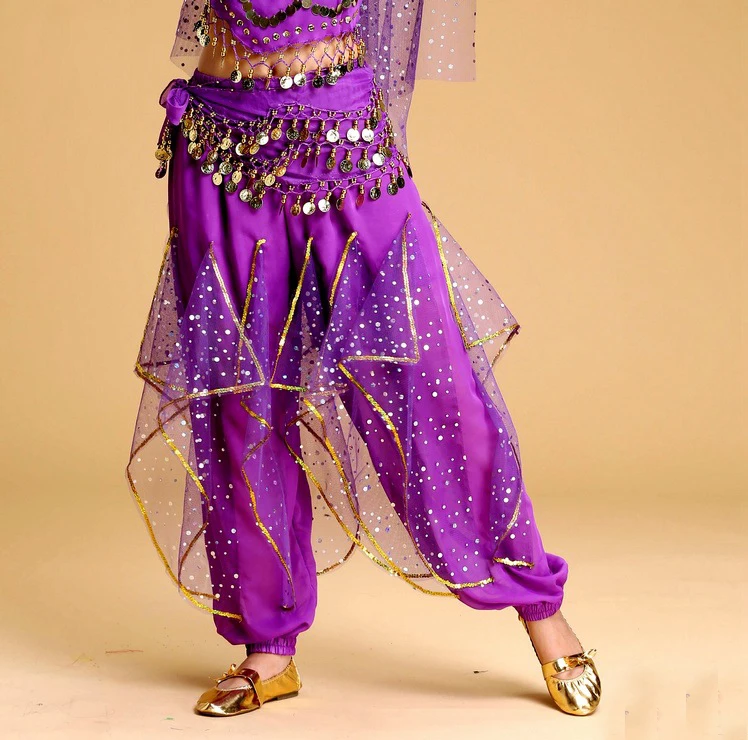 Взрослые брюки для танца живота, племенные штаны, индийские танцевальные штаны, египетская болливудская одежда, танцевальные костюмы, Профессиональные штаны для живота
