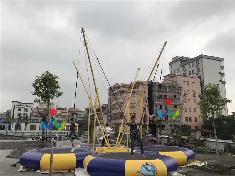 Лидер продаж взрослых надувные Европа батут с Мощность управляемые машины для парк развлечений, надувные детская площадка