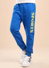 2017 automne enfants de vêtements garçons pantalon mince coton boy casual pantalon pour garçons grands enfants sport pantalon long pantalon