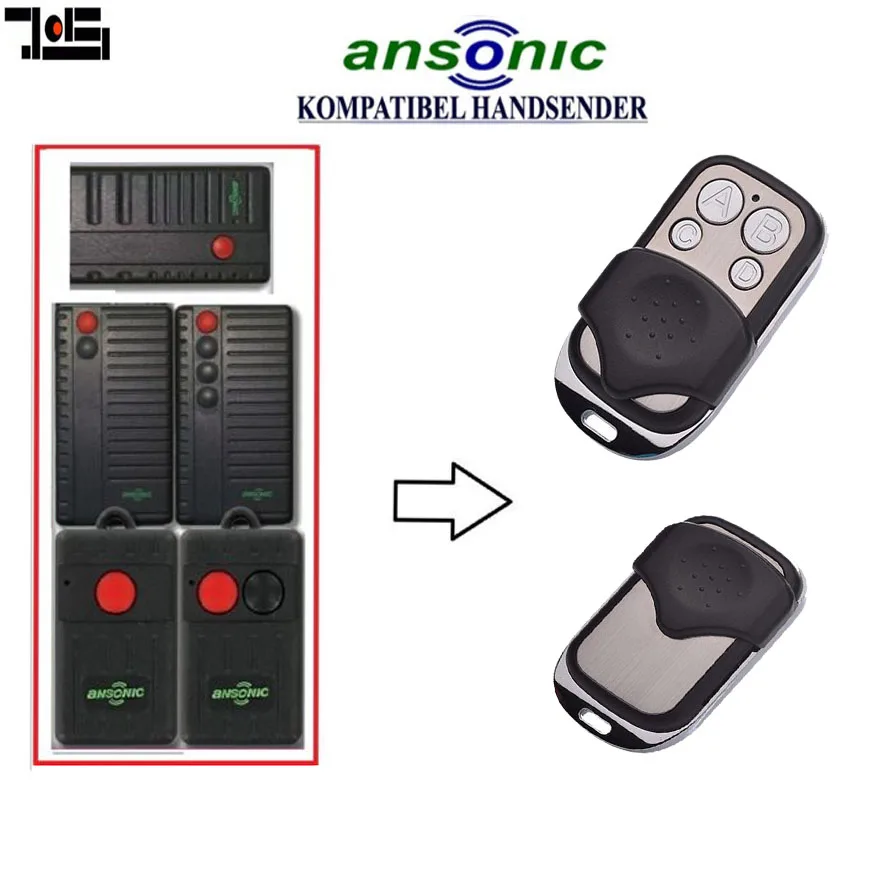 

For Ansonic SF,1Mini/M,2Mini/M replacement remote