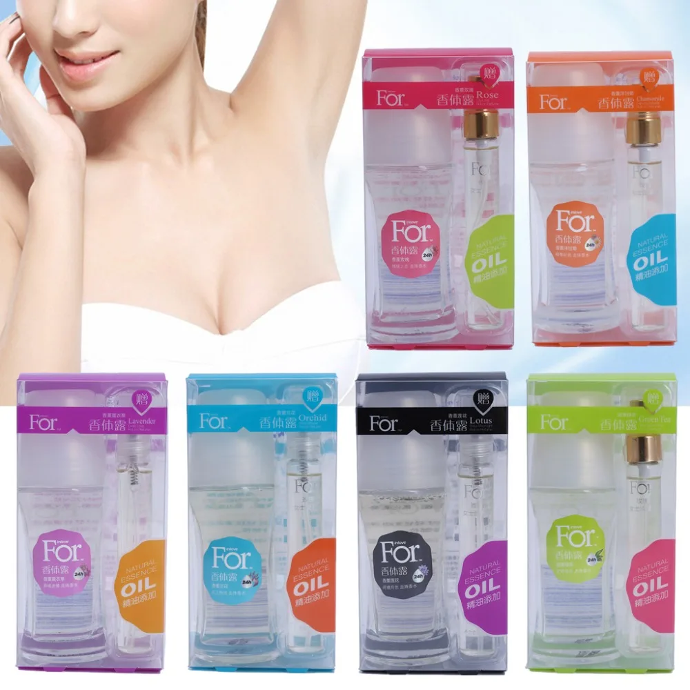 

YASS 6 Flavor Fresh Ball Body Refreshing Deodorant Antiperspirant Roller Perfume For Men Women