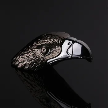 

Eagle Inflatable lighter Fashion cigarette Metal lighters Windproof smoking Grinding Wheel Lighter Outdoor Tools