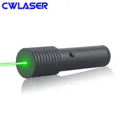 CWLASER высокой мощности 532nm ручной зеленый лазерный указатель (1010) + спичечное освещение (черный)