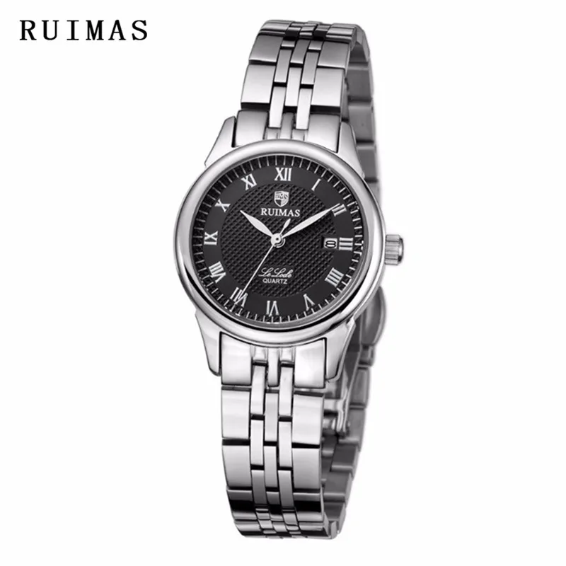 

RUIMAS Luxury Brand Nice Quartz Woman Watch Fashion Business Wristwatch Relogio Feminino Popular Clock Zegarek Damski For Gift