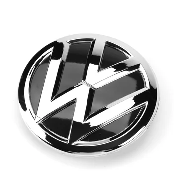 

OEM 122MM Chrome Front Radiator Grille Emblem 6C0 853 600 Car Accessories Badge Logo For VW Volkswagen Polo 2014