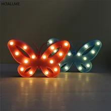 Кактус фламинго и ананасы светодиодный бабочка ночник 3D шатер настольная лампа письмо для детей подарок украшение 3D ночник