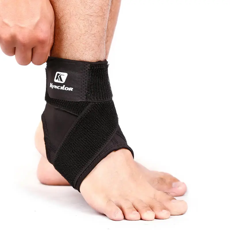 

1PC Elastic Ankle Support Brace Adjustable Compression Ankle Protectors for Badminton Basketball Football Taekwondo Fitness