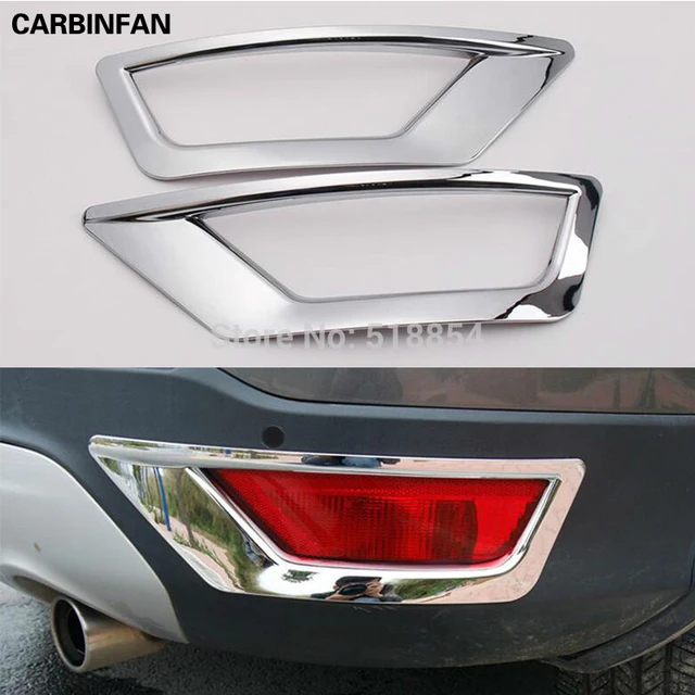 Fit For 2017 2016 Ford Escape Kuga Chrome Rear Fit For 2017 2016 Ford Escape Kuga Chrome Rear Reflector Fog Light Lamp