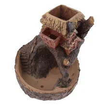 Креативные растения DIY Контейнер Мини-сказочный сад цветочный горшок и милый дом микро пейзаж DIY дворовый садовый декор