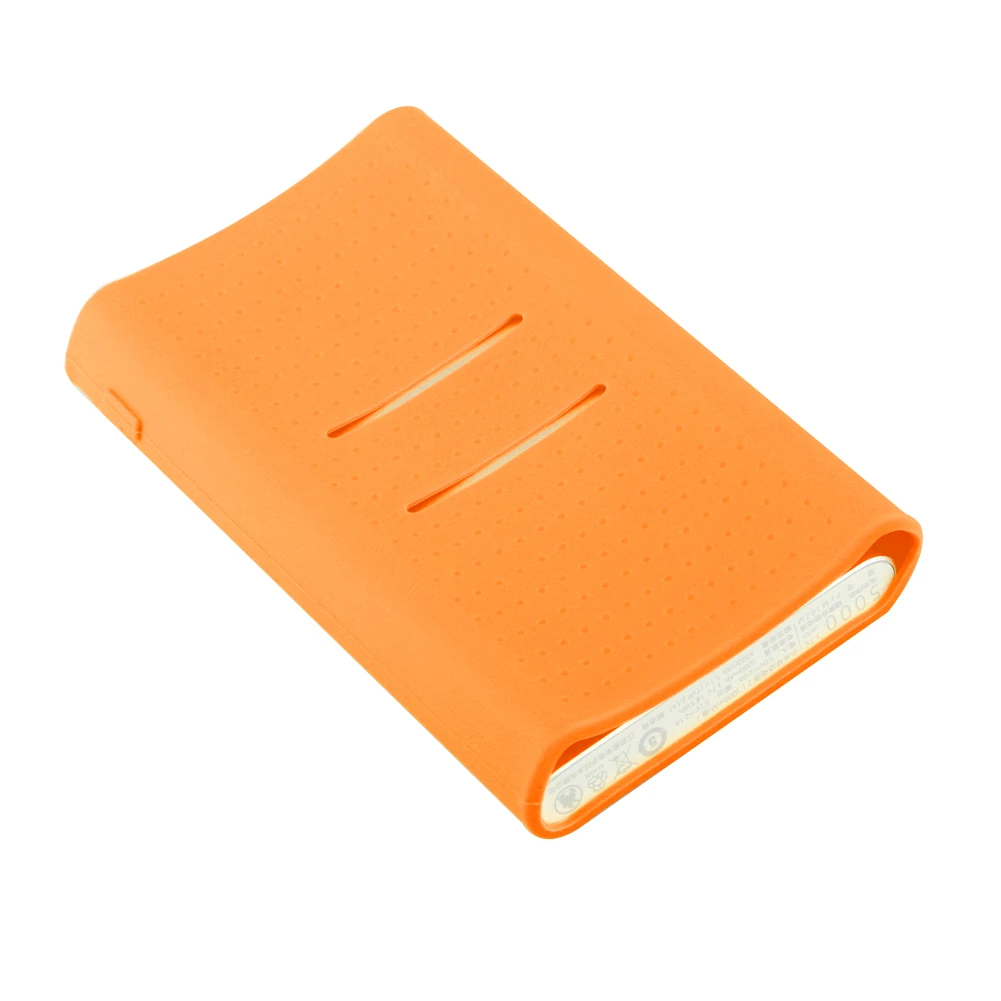 

Colorful Powerbank Case For Xiaomi for 10000 mAh Mi Power Bank Silicon Case Rubber Cover for Portable External Battery Pack