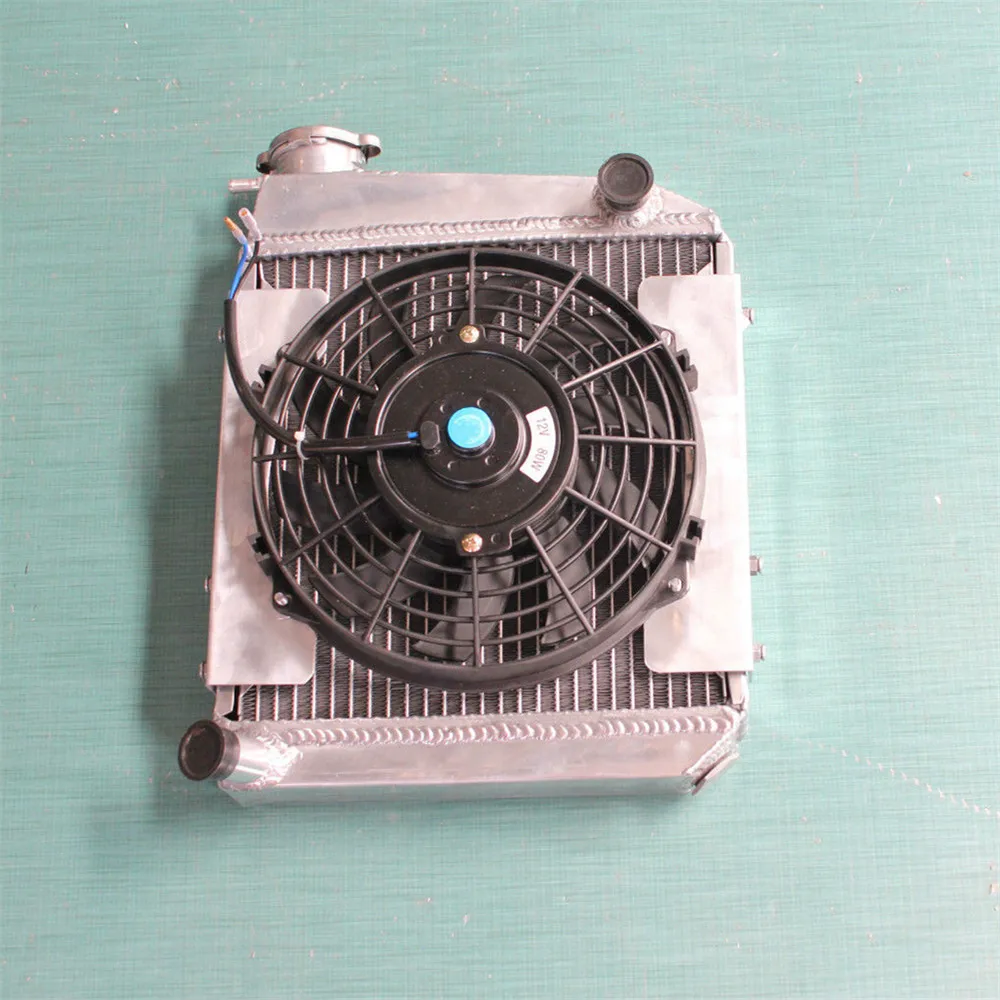 high performance 50mm aluminum alloy radiator & fan for Mini Cooper S