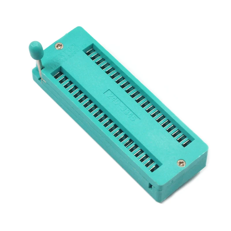 

1PCS 40P IC Universal ZIF Test Locking Socket Integrated Circuit IC Socket For DIP IC MCU