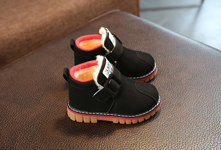 Г., новая зимняя детская хлопковая обувь Корейская версия утепленной обуви для мальчиков, детская обувь Хлопок, зимние ботинки для девочек