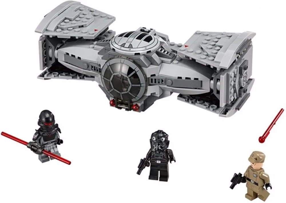 

2018 New Bela Star Wars The Force Awakens TIE Advanced Prototype Building Blocks Toys Gifts Compatible With legoing 10373 DIY