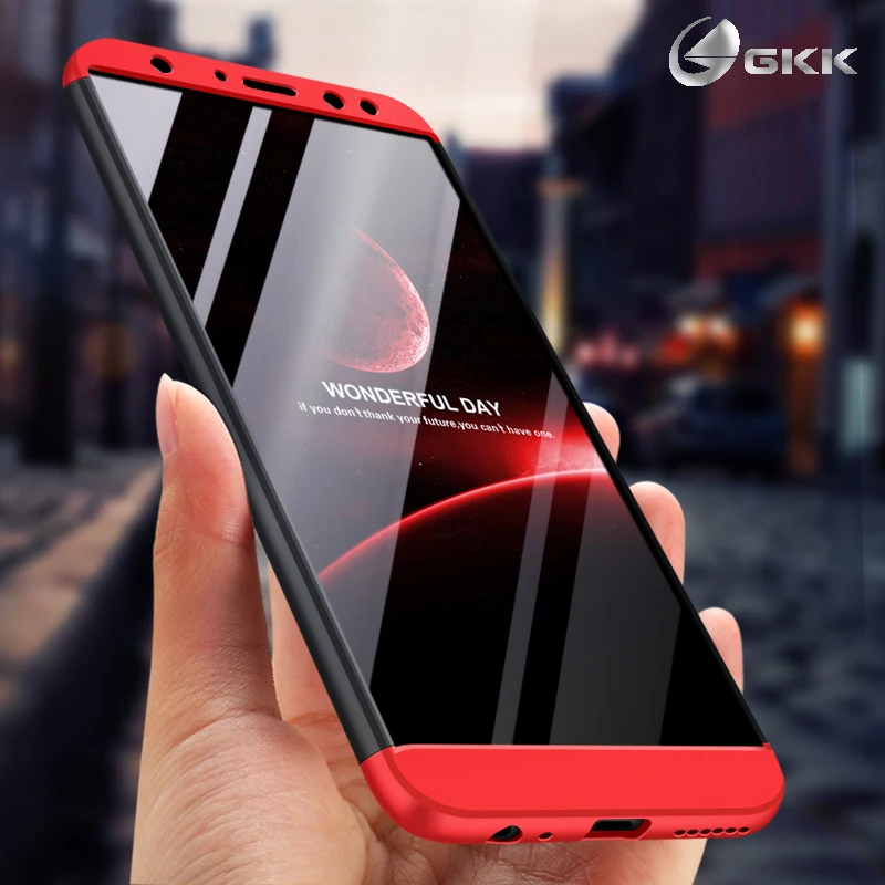 

GKK Case for Huawei P20 Pro Mate 10 lite Case Hard PC Matte 3 in 1 Full Protection Back Cover for Huawei Mate 10 lite Fundas