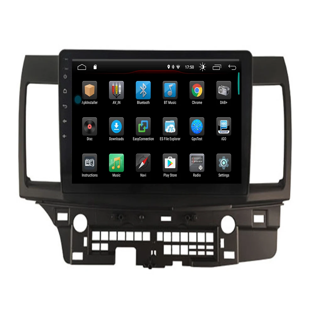 Flash Deal 2Din Android 9.1 10.2" Touchscreen GPS Car Radio Audio Stereo Multimedia Player For 2008 2009-2015 Mitsubishi Lancer-ex 2