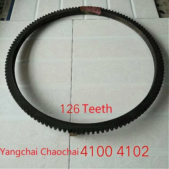 Fast Shipping 4100 4102 Flywheels Flywheel 126 teeth diesel engine Flywheel gear ring suit for China brand цена Fast Shipping 4100 4102 Flywheels Flywheel 126 teeth diesel engine Flywheel gear ring suit for China brand цены онлайн