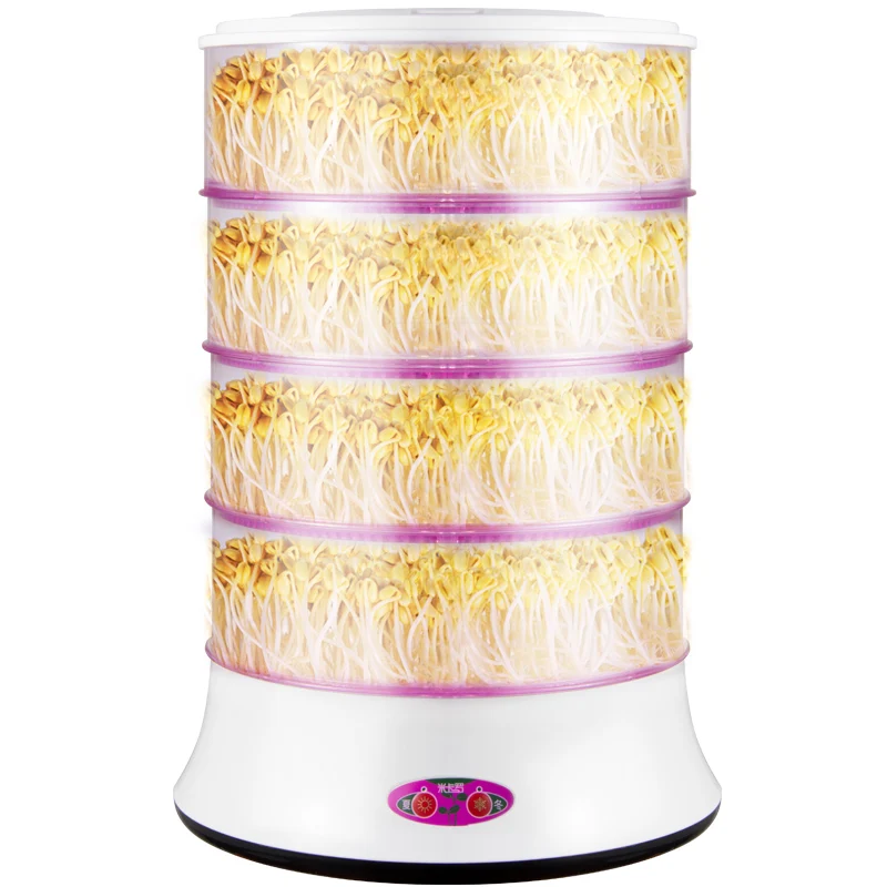 

Bean sprouts machine household automatic large capacity 4 layers multifunctional bean sprouts machine kitchen appliances