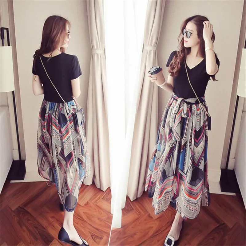 Gogooi New Arrival 2018Sring Evening Party Hollow Out Beach Dress Womens Boho Sleeveless Maxi Dress Party dresses1