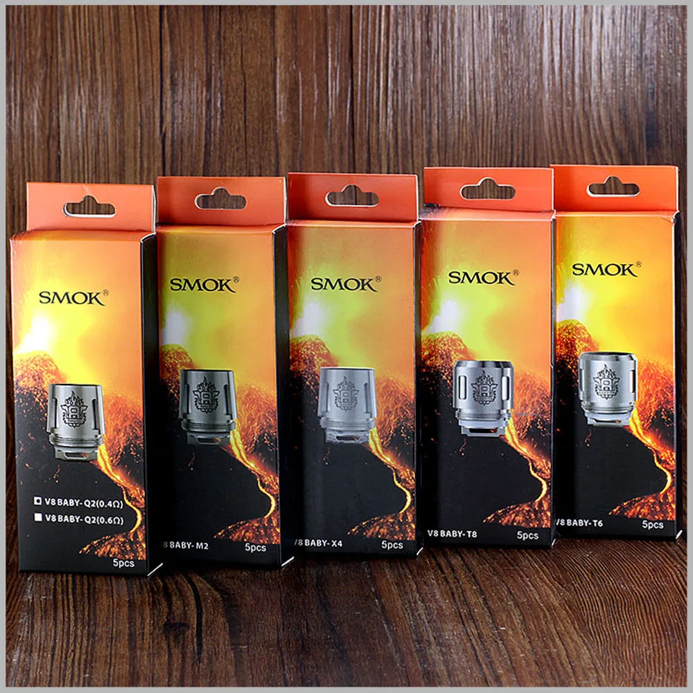 Smok TFV16 сетка V8 детская катушка V8 Baby-T8 V8 Baby-T6 V8 Baby-X4 V8 Baby-Q2 ядро для TFV8 Детский Танк и инопланетянин и Al85 комплект