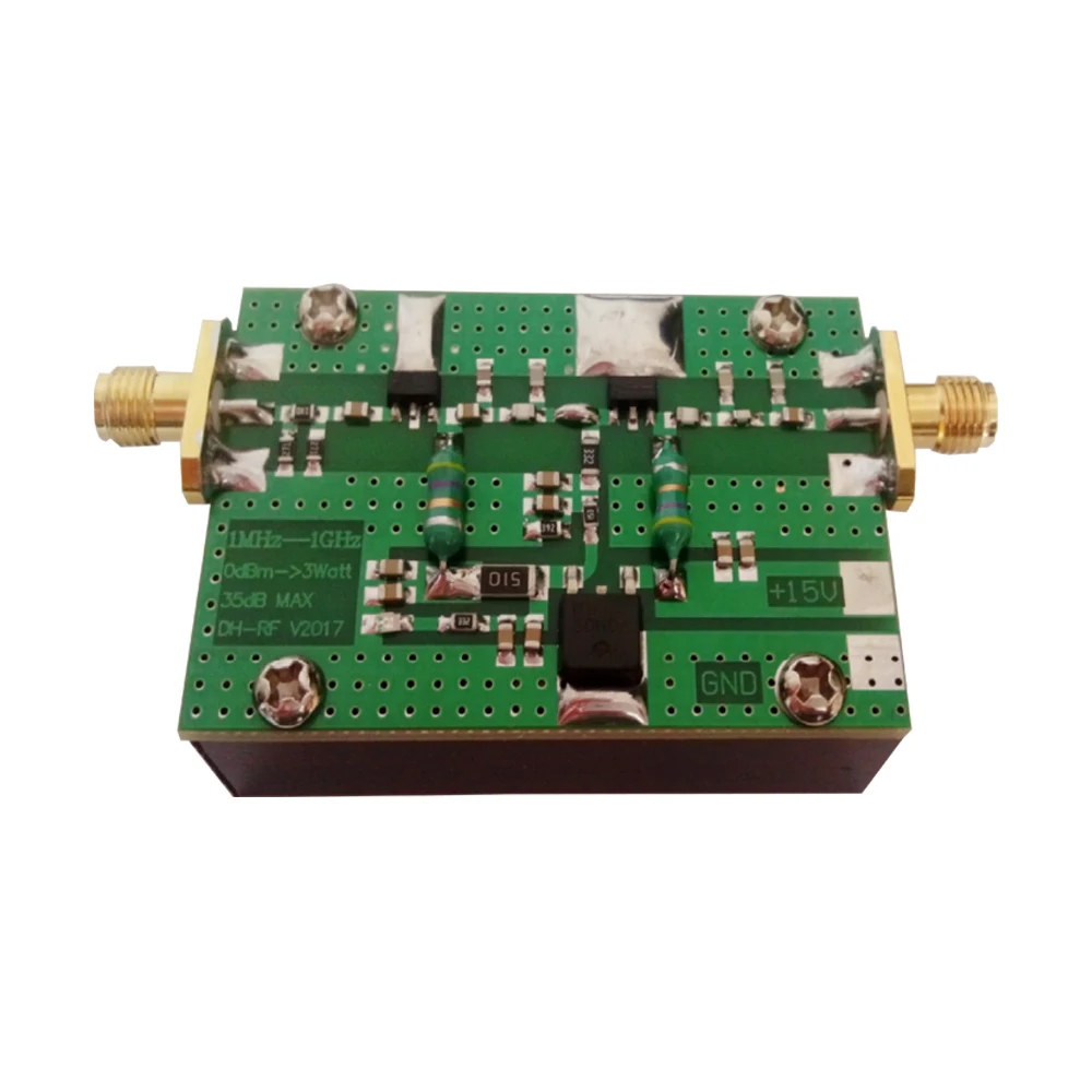 

Cantonmade 1MHz-1000MHZ 3W RF Amplifier HF FM VHF UHF FM TV Transmitter Broadband RF