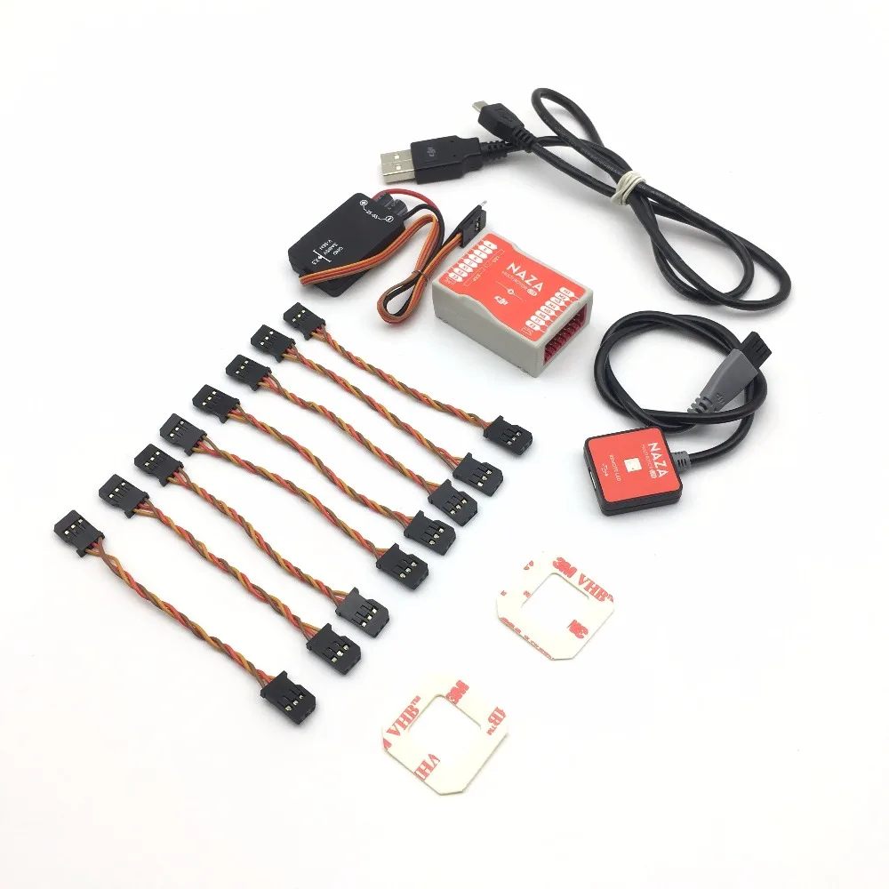 

Original Naza M Lite Multi Flyer Version Flight Control Controller w/ PMU Power Module & LED &Cables