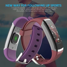 Водонепроницаемые фитнес-часы-трекер цветной экран Смарт-браслет MSG напоминание спортивный браслет Здоровье Фитнес-браслет