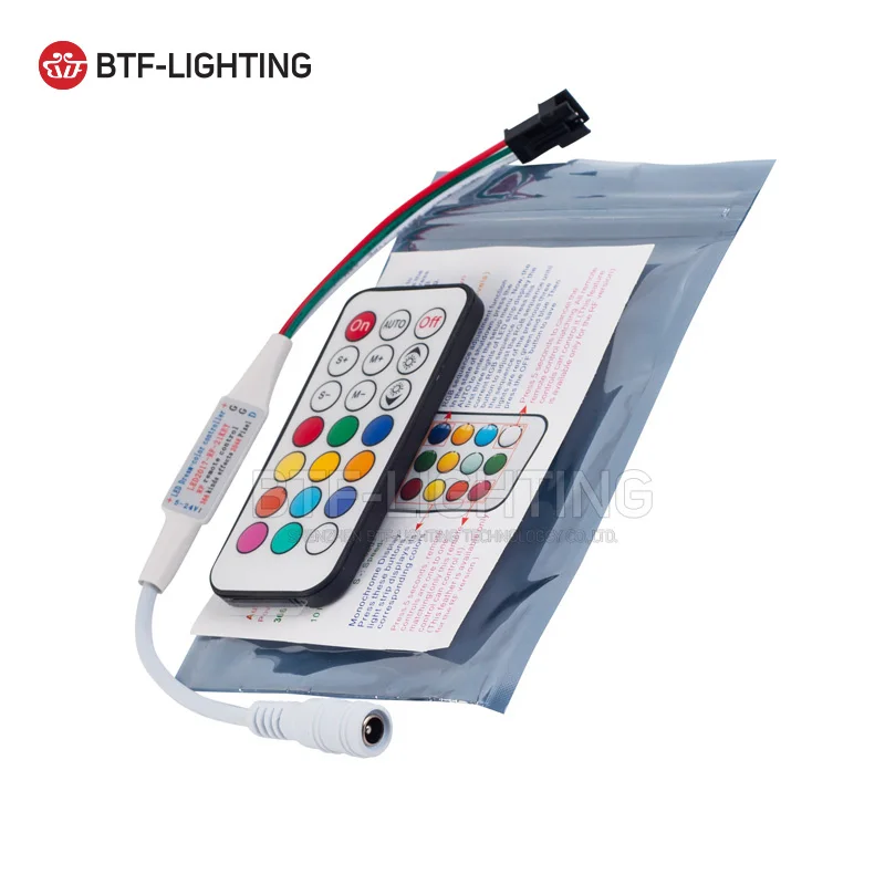 WS2811 WS2812B пульт дистанционного управления 14key 21Key ИК RF беспроводной контроллер