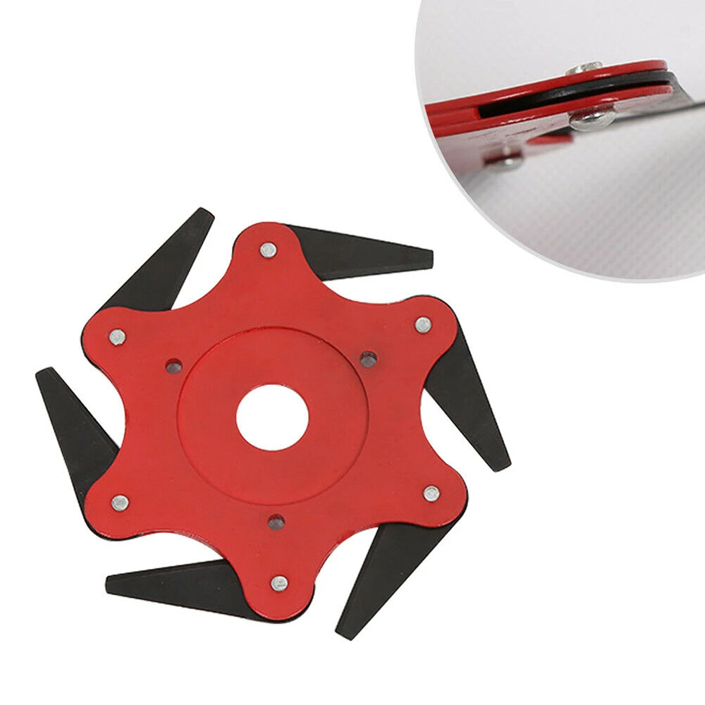 

6 Blade Grass Trimmer Head Weed Brush Cutting Head Easy Cutting Garden Power Tool Accessories