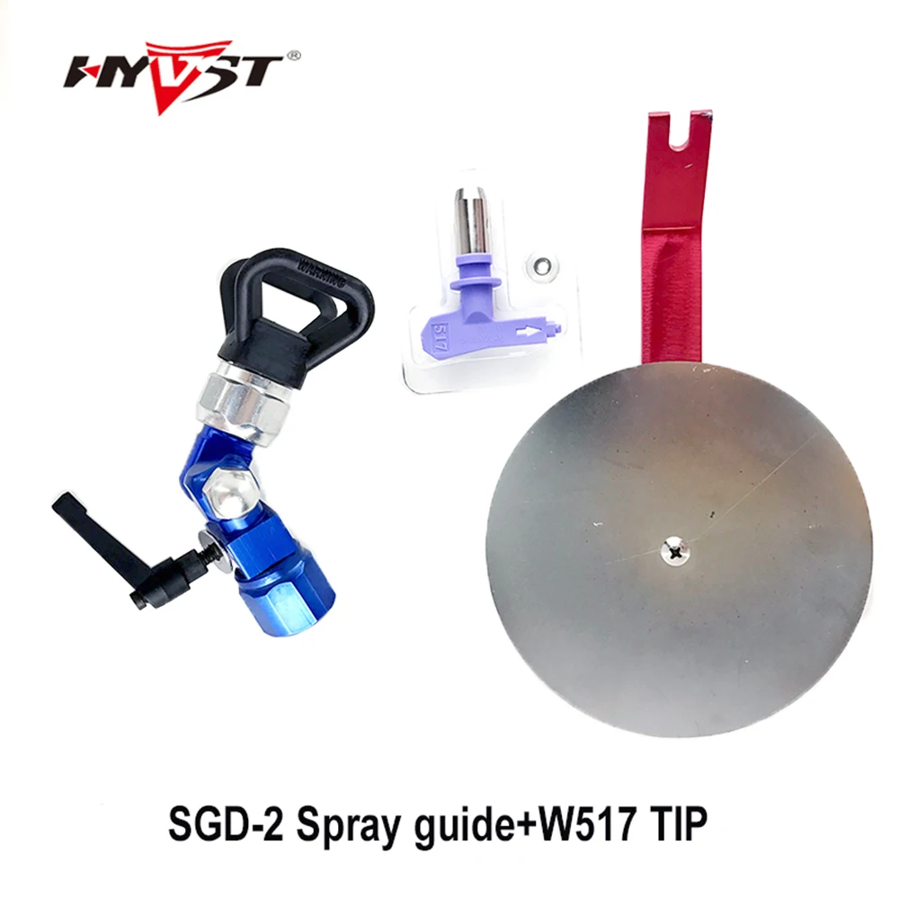 

Universal Airless Spray Paint Gun Guide and spray gun tip 517 nozzle Accessory Tool fits most Paint Sprayer guns that are 7/8