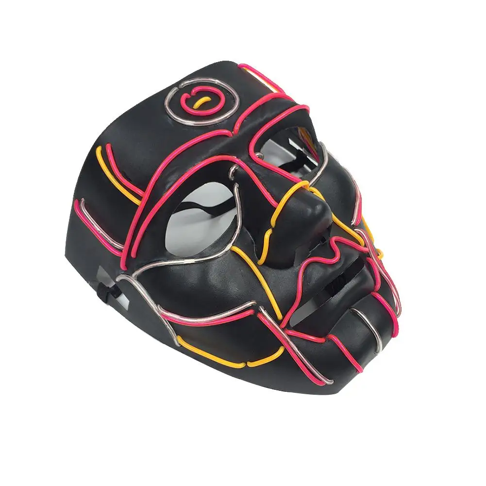 

LED Funny Mask Light Mask Upfrom The Purge Election Year Great for Festival Cosplay Halloween Costume Party Prop