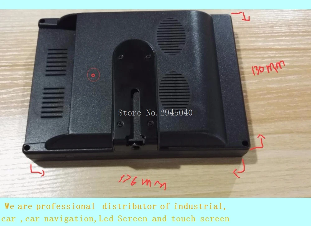 Бесплатная доставка 7 дюймовый пластиковый корпус для ЖК дисплея AT070TN90