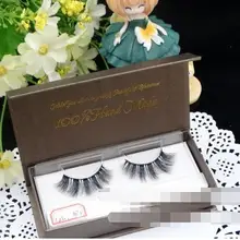 Новинка stlye натуральные 3D настоящие норковые накладные ресницы HX-05 накладные ресницы для наращивания красивый макияж инструмент