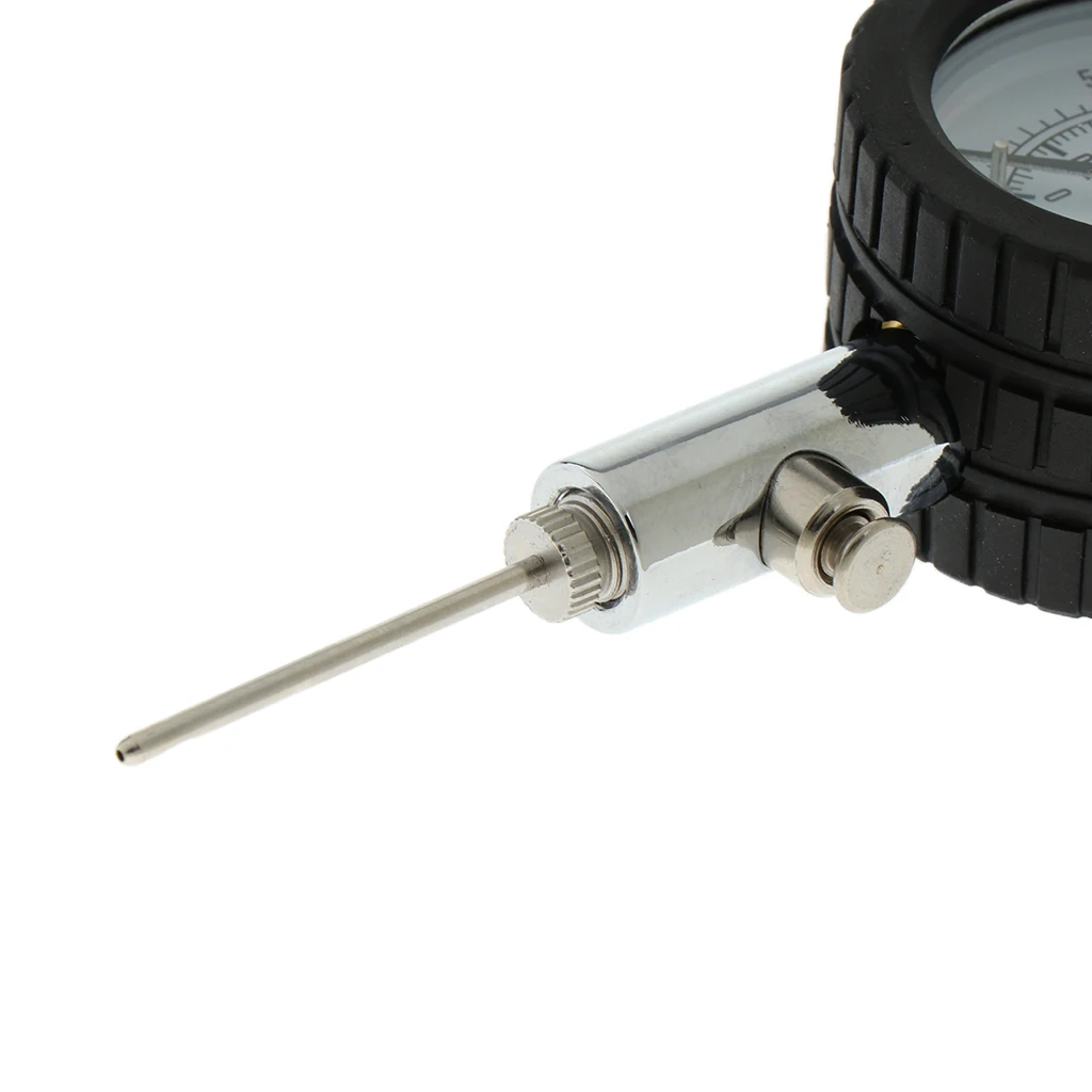Football Ball Pressure Valve Gauge Basketball Volleyball Air Tester Checker Barometer Monitor
