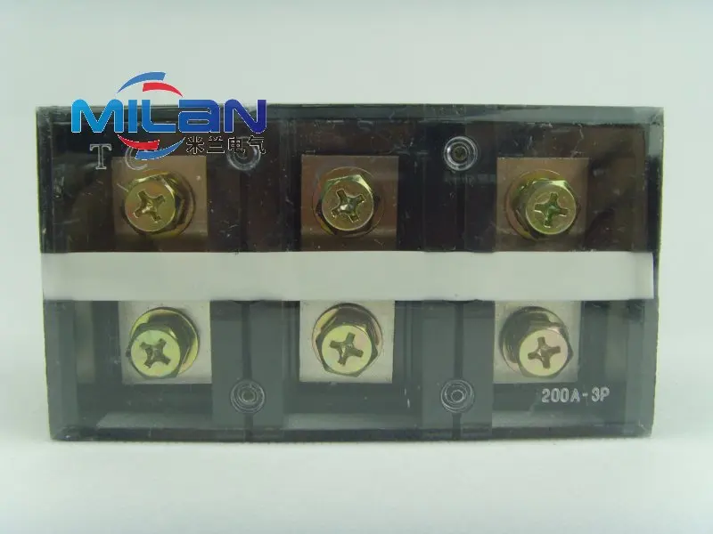 

TC-2003 high current terminals, terminals, wiring boards, connectors, 200A, 3P, copper pieces