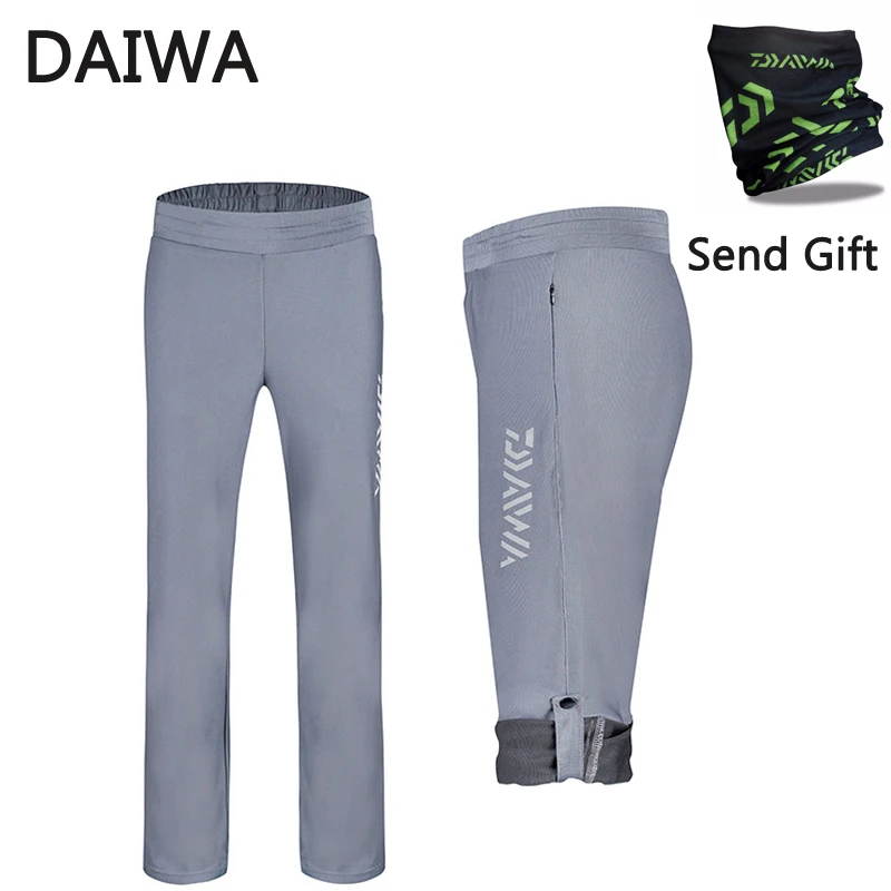 

2018 DAIWA Outdoor New bamboo charcoal pants Professional Men Fishing Pants Anti-static Anti-UV Quick-drying Fishing trousers