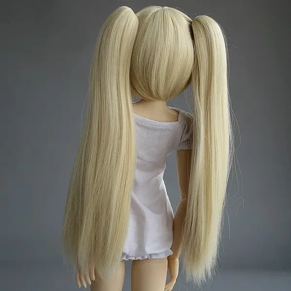[Wamami] блонд косичка оснастки-на амфибия парик для 1/3 СД DOD BJD Dollfie "-9"
