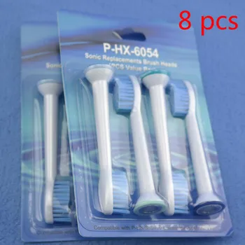 

8 pcs Electric Toothbrush Replacement Brush Heads For Philips Sonicare DiamondClean FlexCare HX6064 HX6930 HX9340 HX6950 HX6710