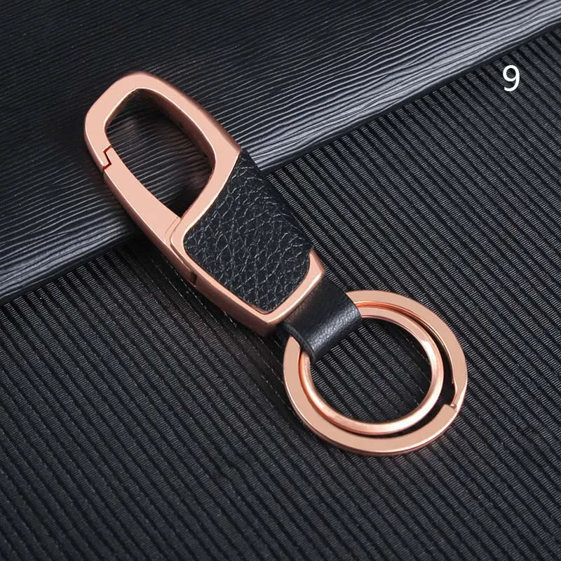 Buy Clip Keyring with Strap Outdoor PU Leather Belt