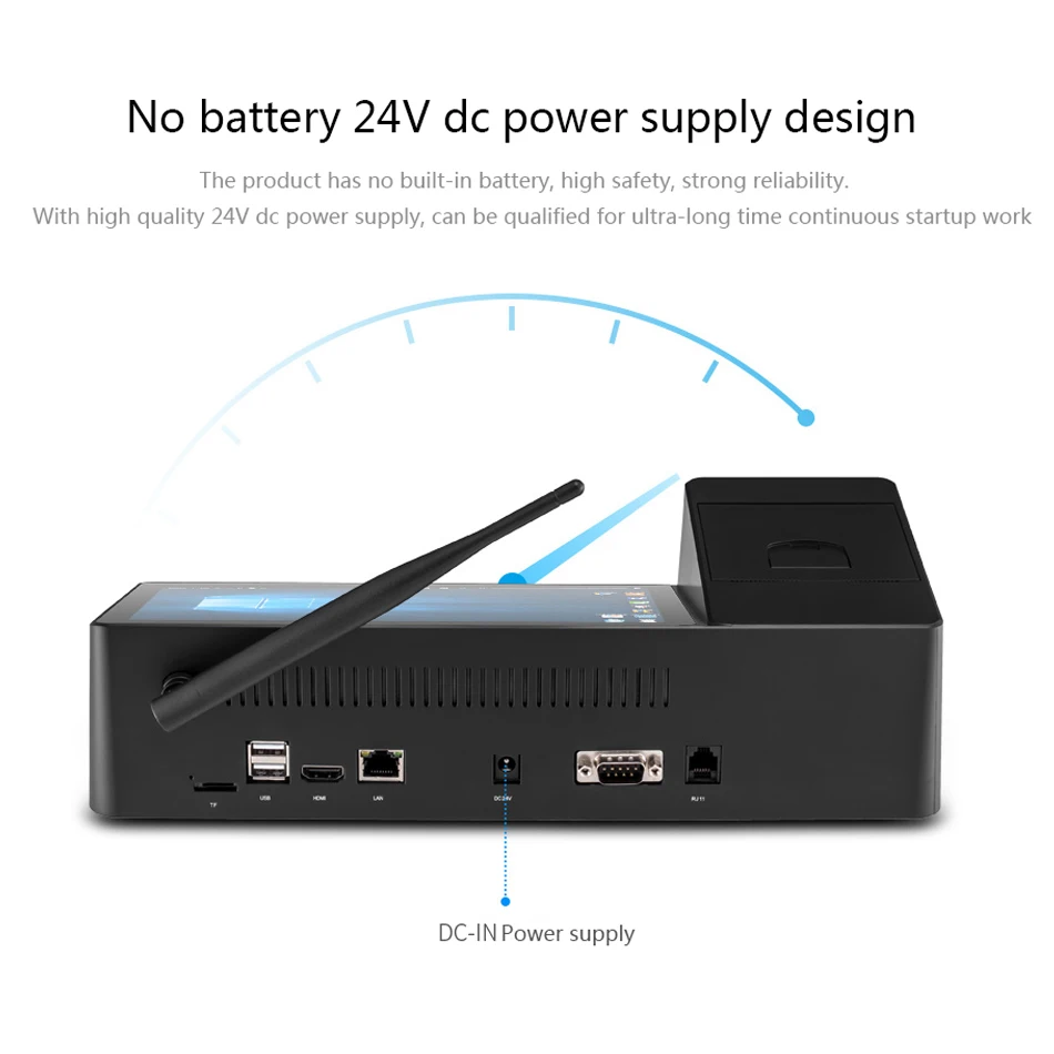 PIPO X3 POS настольный компьютер принтер Win10 Мини ПК планшетный Intel Z8350