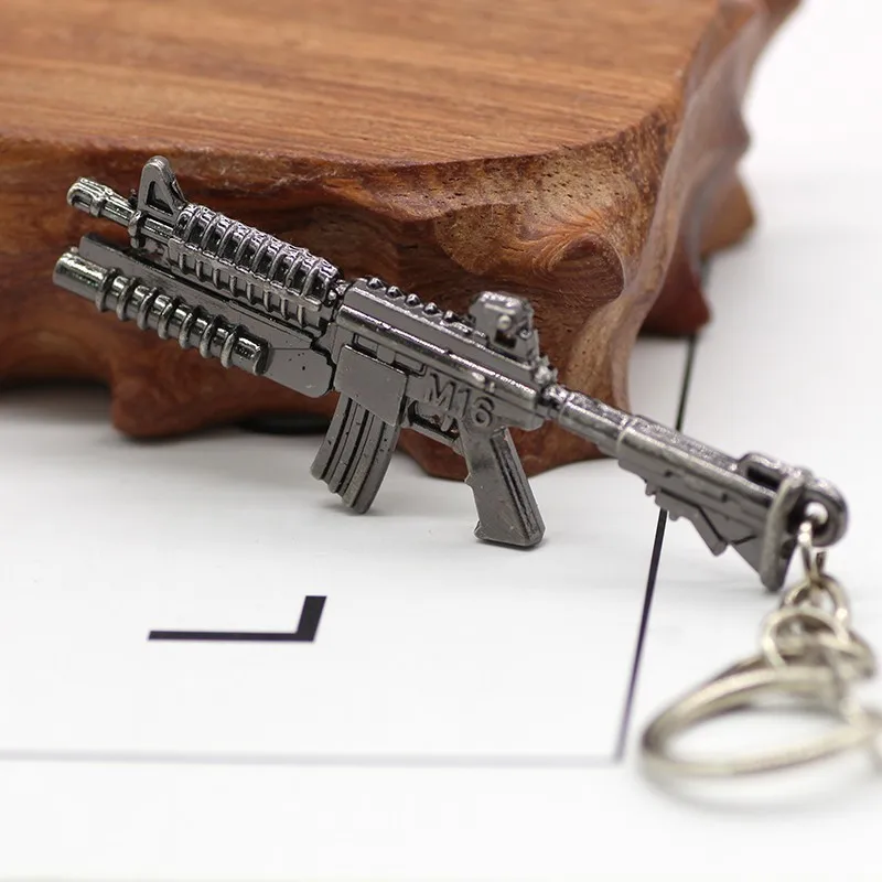 3D Simulation Gun Pendant Keychain Cool Men Metal Weapon Model AK47 M16 M4A1 AWM Revolver Guns Key Ring For Car Holder Chaveiro 3D Simulation Gun Pendant Keychain Cool Men Metal Weapon Model AK47 M16 M4A1 AWM Revolver Guns Key Ring For Car Holder Chaveiro