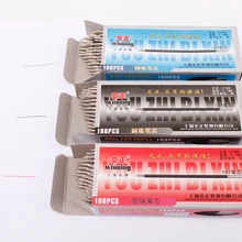 200 шт(2 коробки)/лот Премиум 107 мм 0,7 мм шариковая ручка высококачественный рефил Заправка для шариковая авторучка 3 Цвета