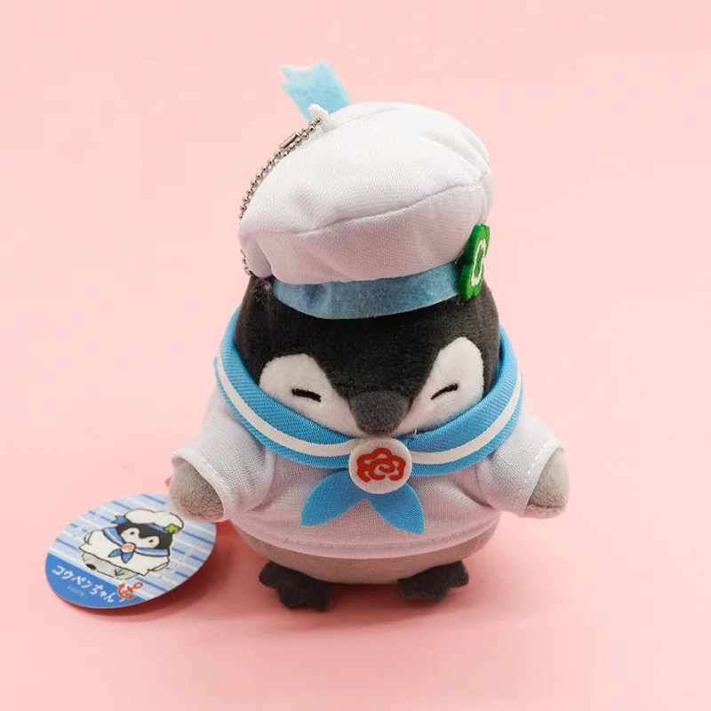 Японский положительный энергетический Пингвин кулон мягкие животные плюшевые игрушки кролик шляпа моряка пчелы милый плюш каваи кукла Висячие капли - Цвет: 003