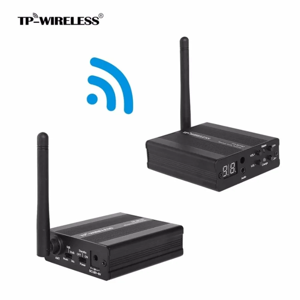 

2.4GHz Digital Wireless HDCD Audio Adapter Music Sound Wireless Transmitter and Receiver Transceiver projector studio