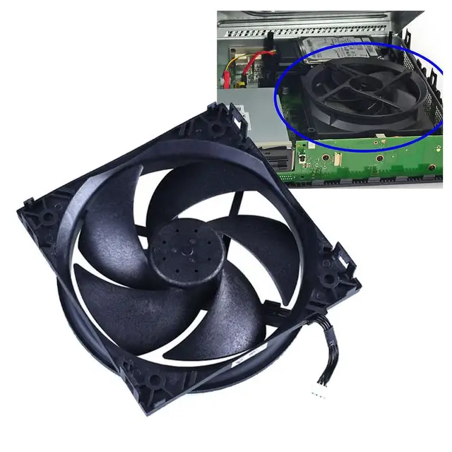 Special Offers Gasky Internal Cooling Cooler Fan Replacement For Xbox ONE Video Game Console Gamepad Controller 5 Blades 4 Pin Stand Boy Gift