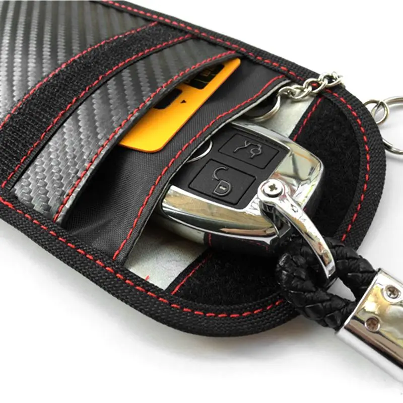 RFID чехол для блокировки сигнала телефона сумка для ключей от автомобиля излучения Защитная крышка блокатор чехол клетка