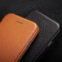Jisoncase Protective Shell for iPhone 7 Case Flip Cover Genuine Leather Magnetic Anti-knock Phone Case for iPhone 7 4.7" Coque