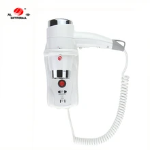 GIFTFORALL фен портативный безопасный кнопка включения/выключения отель фен мощный монтируемый ванная комната дом фен RCY-67480-G