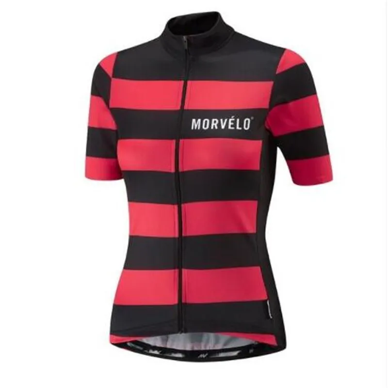 Модная женская одежда Morvelo для девочек, летняя футболка с коротким рукавом, женская одежда для велоспорта, розовая рубашка с коротким рукавом, топы, одежда для девочек - Цвет: 13